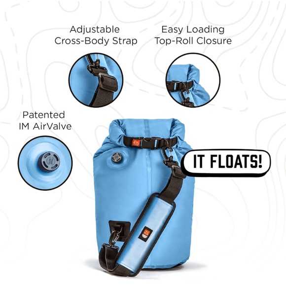 ICEMULE Classic Collapsible Sling Strap Cooler – Hands Free, 100% Waterproof - Picture 7 of 7